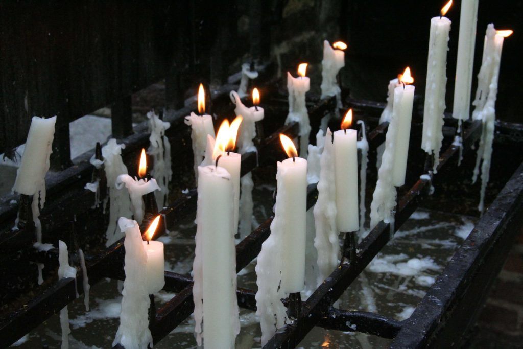 significado de las velas blancas